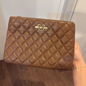Moschino quilted clutch/bag
